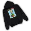 imageMinecraft Boys Video Game Hoodie  Black and Green Creeper Face  Official Costume Hoodie SweatshirtBlack Lava