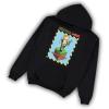 imageMinecraft Boys Video Game Hoodie  Black and Green Creeper Face  Official Costume Hoodie SweatshirtBlack Lava