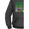 imageMinecraft Boys Video Game Hoodie  Black and Green Creeper Face  Official Costume Hoodie SweatshirtCharcoal Build