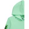 imageMinecraft Boys Video Game Hoodie  Black and Green Creeper Face  Official Costume Hoodie SweatshirtGreen Mint