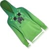 imageMinecraft Boys Video Game Hoodie  Black and Green Creeper Face  Official Costume Hoodie SweatshirtGreen Squares