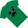 imageMinecraft Boys Video Game TShirt  Black and Green Creeper Face  Official ShirtGreen Zigzag