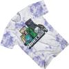 imageMinecraft Boys Video Game TShirt  Black and Green Creeper Face  Official ShirtLavender Wash