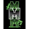 imageMinecraft Icon Repeated Boys Black Long Sleeve ShirtBlack