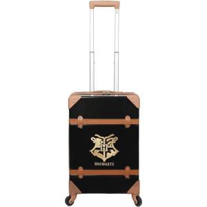 imageBioworld Minecraft Creeper 20quot CarryOn Luggage With Wheels And Retractable HandleHarry Potter Golden Hogwarts