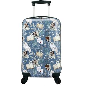 imageBioworld Minecraft Creeper 20quot CarryOn Luggage With Wheels And Retractable HandleHarry Potter Hedwig Blue