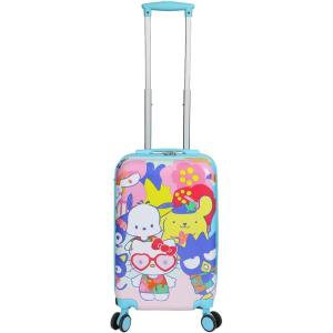 imageBioworld Minecraft Creeper 20quot CarryOn Luggage With Wheels And Retractable HandleHello Kitty Character Group