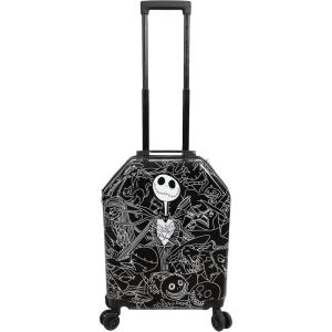 imageBioworld Minecraft Creeper 20quot CarryOn Luggage With Wheels And Retractable HandleJack Skellington