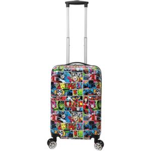 imageBioworld Minecraft Creeper 20quot CarryOn Luggage With Wheels And Retractable HandleMarvel Characters