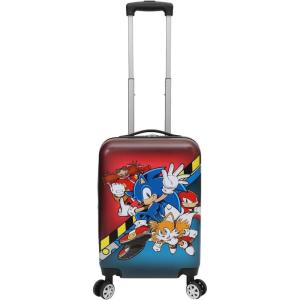 imageBioworld Minecraft Creeper 20quot CarryOn Luggage With Wheels And Retractable HandleSonic Tape