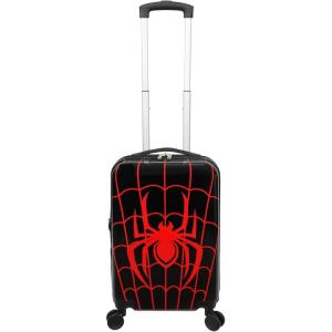 imageBioworld Minecraft Creeper 20quot CarryOn Luggage With Wheels And Retractable HandleSpiderman Web