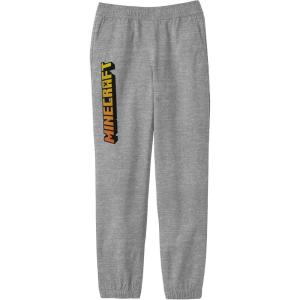 imageMinecraft Classic Logo Youth Athletic Gray Graphic Jogger PantsGrey