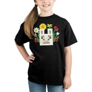 imageYouth Girls Minecraft ShortSleeve TShirtBlack