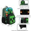 imageBIOWORLD Unisex Kids Minecraft Backpack Set Little Big Green OneSizeGreen