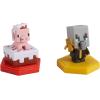 imageMattel Minecraft Earth Boost Mini Action Figures 2Pack Set with NFCChip Toys Earth Augmented Reality Mobile Game Based on Minecraft Video Game