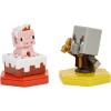 imageMattel Minecraft Earth Boost Mini Action Figures 2Pack Set with NFCChip Toys Earth Augmented Reality Mobile Game Based on Minecraft Video Game