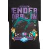 imageMinecraft Boys Short Sleeve Regular FitBlack Blue Grey