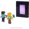 imageMinecraft Steve Action Figure 325in with 1 BuildaPortal Piece ampamp 1 Accessory Building Toy Inspired by Video Game Collectible Gift for Fans ampamp Kids Ages 6 Years ampamp OlderSteve