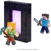 imageMinecraft Steve Action Figure 325in with 1 BuildaPortal Piece ampamp 1 Accessory Building Toy Inspired by Video Game Collectible Gift for Fans ampamp Kids Ages 6 Years ampamp OlderSteve