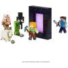 imageMinecraft Steve Action Figure 325in with 1 BuildaPortal Piece ampamp 1 Accessory Building Toy Inspired by Video Game Collectible Gift for Fans ampamp Kids Ages 6 Years ampamp OlderSteve