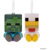 imageHallmark Better Together Minecraft Zombie and Chicken Magnetic Christmas Ornaments Set of 2 Gifts for Gamers