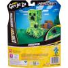 imageHeroes of Goo Jit Zu Minecraft Stretchy Characters Creeper Super Crunchy Goo Filling with Hidden Gunpowder Piece Inside Stretch Him Up to 3 Times His Size  Sensory ToysCreeper