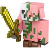 imageMattel Minecraft CraftABlock Zombie Figure Authentic Pixelated VideoGame Character Action Toy to Create Explore and Survive Collectible Gift for Fans Age 6 Years and Older