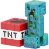 imageMattel Minecraft Diamond Level Creeper Action Figure ampamp DieCast Accessories Collectible Toy Inspired by Video Game 55inch ScaleCreeper