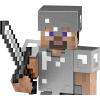 imageMattel Minecraft Diamond Level Creeper Action Figure ampamp DieCast Accessories Collectible Toy Inspired by Video Game 55inch ScaleSteve