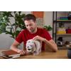 imageMattel Minecraft Interactive Plush Toy with Sound ampamp Moving Mouth Dennis The Wolf Stuffed Animal Inspired by A Minecraft Movie