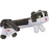 imageMattel Minecraft Purring Sounds Neck Pillow Cat Plush Toy with Sound for Travel Comfort ampamp Play Amazon Exclusive