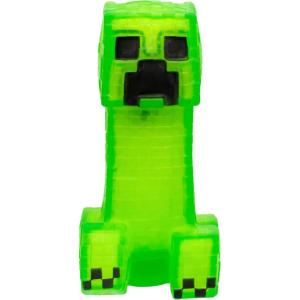imageHeroes of Goo Jit Zu Minecraft Stretchy Characters Creeper Super Crunchy Goo Filling with Hidden Gunpowder Piece Inside Stretch Him Up to 3 Times His Size  Sensory ToysCreeper