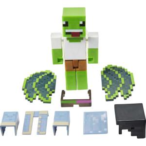 imageMattel Minecraft Creator Series Party Shades Figure Collectible Building Toy 325inch Action Figure with Accessories Gift for Ages 6 Years ampamp Older