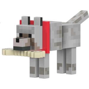 imageMattel Minecraft Diamond Level Creeper Action Figure ampamp DieCast Accessories Collectible Toy Inspired by Video Game 55inch ScaleWolf