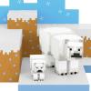imageHallmark Keepsake Christmas Ornament 2025 Minecraft Polar Bears in Snowy Tundra Gifts for GamersPolar Bears