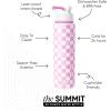 imageSimple Modern Summit Water Bottle with Straw Lid  Minecraft 30oz Leak Proof Stainless Steel Insulated Cup  Gifts for Men  Minecraft CreeperBarbie Checkmate