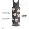 imageSimple Modern Summit Water Bottle with Straw Lid  Minecraft 30oz Leak Proof Stainless Steel Insulated Cup  Gifts for Men  Minecraft CreeperDisney Mickey All Ears
