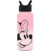 imageSimple Modern Summit Water Bottle with Straw Lid  Minecraft 30oz Leak Proof Stainless Steel Insulated Cup  Gifts for Men  Minecraft CreeperDisney Minnie Mouse on Blush