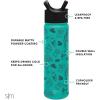 imageSimple Modern Summit Water Bottle with Straw Lid  Minecraft 30oz Leak Proof Stainless Steel Insulated Cup  Gifts for Men  Minecraft CreeperFortnite Peely Mashup