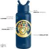 imageSimple Modern Summit Water Bottle with Straw Lid  Minecraft 30oz Leak Proof Stainless Steel Insulated Cup  Gifts for Men  Minecraft CreeperMarvel Thanos Infinity