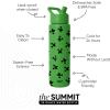 imageSimple Modern Summit Water Bottle with Straw Lid  Minecraft 30oz Leak Proof Stainless Steel Insulated Cup  Gifts for Men  Minecraft CreeperMinecraft Creeper