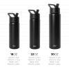 imageSimple Modern Summit Water Bottle with Straw Lid  Minecraft 30oz Leak Proof Stainless Steel Insulated Cup  Gifts for Men  Minecraft CreeperStar Wars The Dark Side