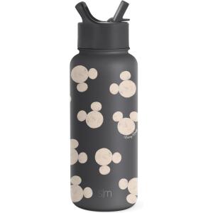 imageSimple Modern Summit Water Bottle with Straw Lid  Minecraft 30oz Leak Proof Stainless Steel Insulated Cup  Gifts for Men  Minecraft CreeperDisney Mickey All Ears