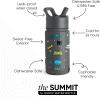 imageSimple Modern Summit Water Bottle with Straw Lid  Minecraft 18oz Stainless Steel Cup Insulated Tumbler for Girls Boys School  Minecraft MashupDC Comics Batman POW