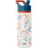 imageSimple Modern Summit Water Bottle with Straw Lid  Minecraft 18oz Stainless Steel Cup Insulated Tumbler for Girls Boys School  Minecraft MashupDC Comics Superman Stand for Hope