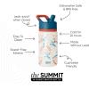 imageSimple Modern Summit Water Bottle with Straw Lid  Minecraft 18oz Stainless Steel Cup Insulated Tumbler for Girls Boys School  Minecraft MashupDC Comics Superman Stand for Hope