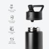 imageSimple Modern Summit Water Bottle with Straw Lid  Minecraft 18oz Stainless Steel Cup Insulated Tumbler for Girls Boys School  Minecraft MashupDC Comics Batman POW