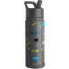 imageSimple Modern Summit Water Bottle with Straw Lid  Minecraft 18oz Stainless Steel Cup Insulated Tumbler for Girls Boys School  Minecraft MashupDC Comics Batman POW