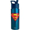 imageSimple Modern Summit Water Bottle with Straw Lid  Minecraft 18oz Stainless Steel Cup Insulated Tumbler for Girls Boys School  Minecraft MashupDC Comics Superman
