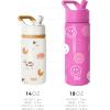 imageSimple Modern Summit Water Bottle with Straw Lid  Minecraft 18oz Stainless Steel Cup Insulated Tumbler for Girls Boys School  Minecraft MashupHarry Potter Magical Mashup